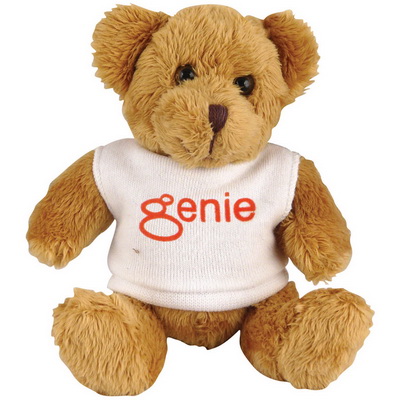 Image of 5" Robbie Bear with White T Shirt